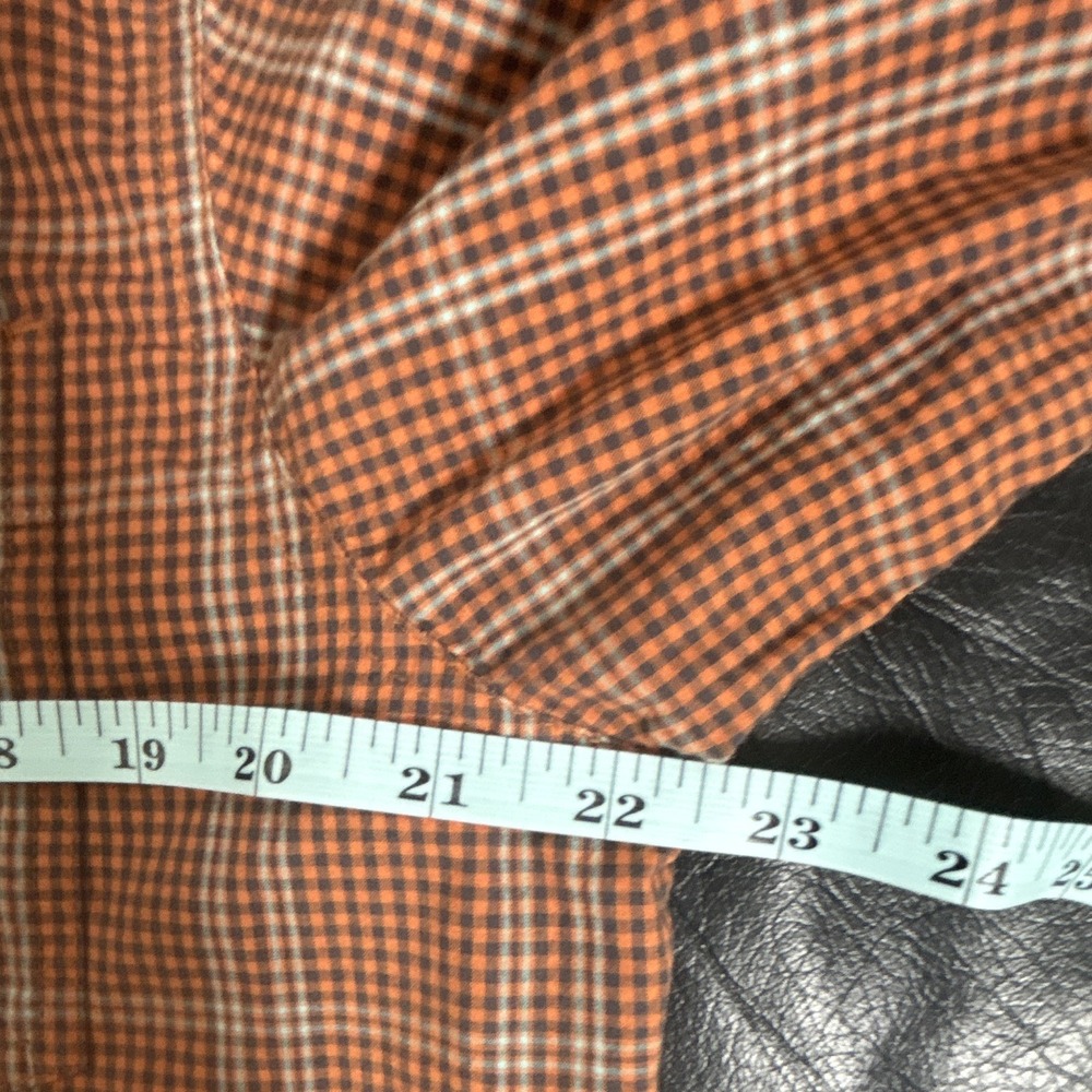 Columbia Shirt Mens M Big Red Plaid Long Sleeve Casual Outdoor Camping Hiking - Picture 4 of 5